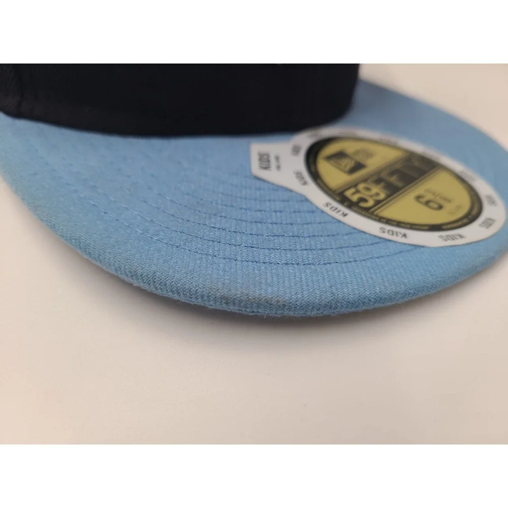 Youth North Carolina UNC Tar Heels New Era 59Fifty Fitted 6 3/8 Hat Cap Boy NCAA